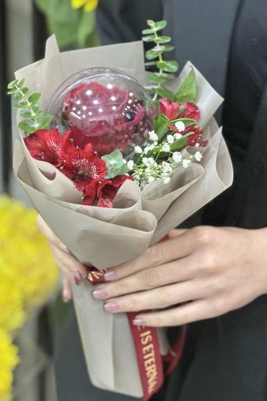 نمونه کار دسته‌گل